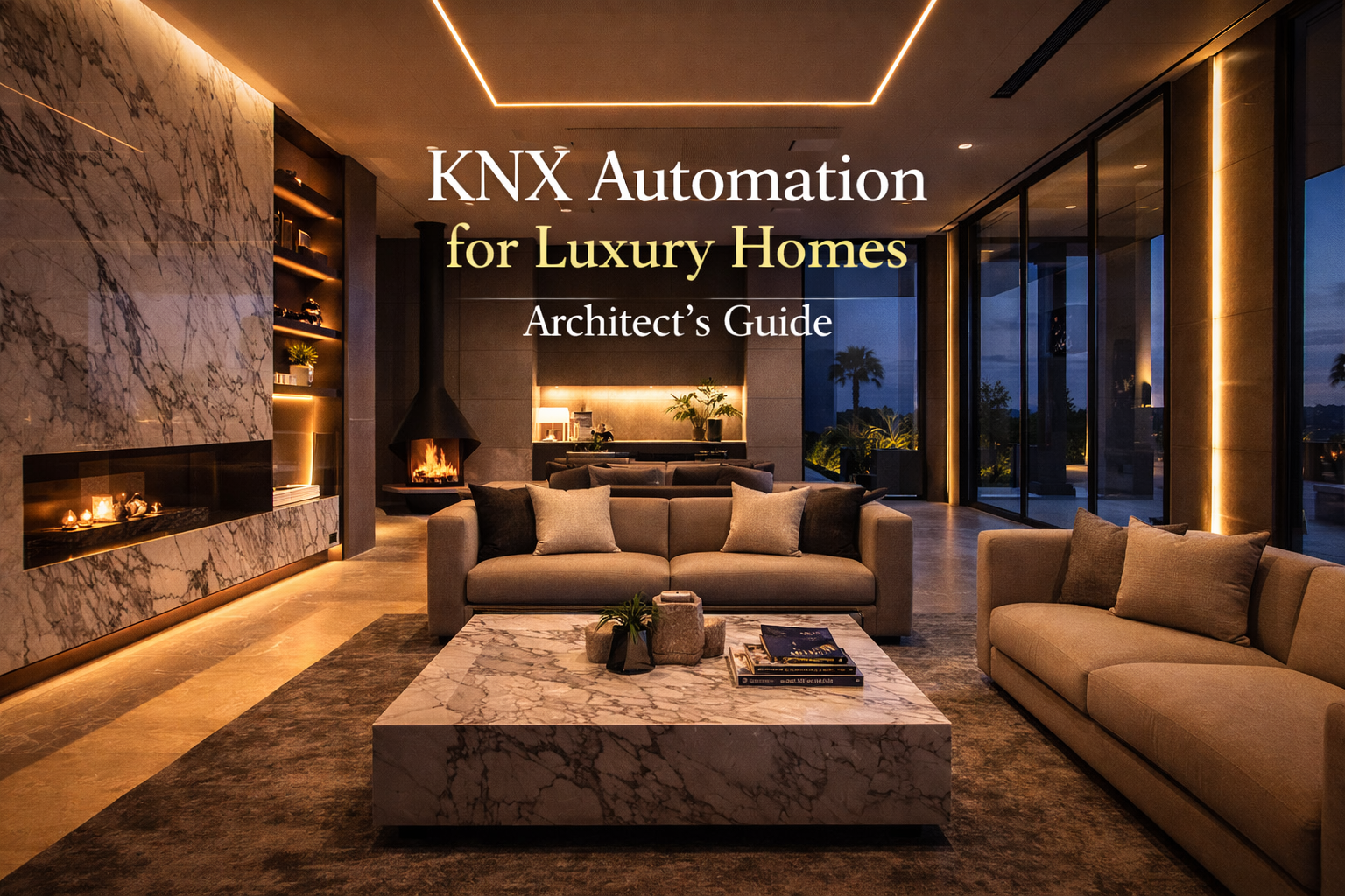 KNX Automation for Luxury Homes Architect's Guide