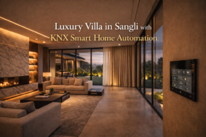 Luxury modern KNX automation villa in Sangli