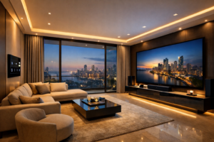 Luxury smart apartment with home automation solutions in Navi Mumbai