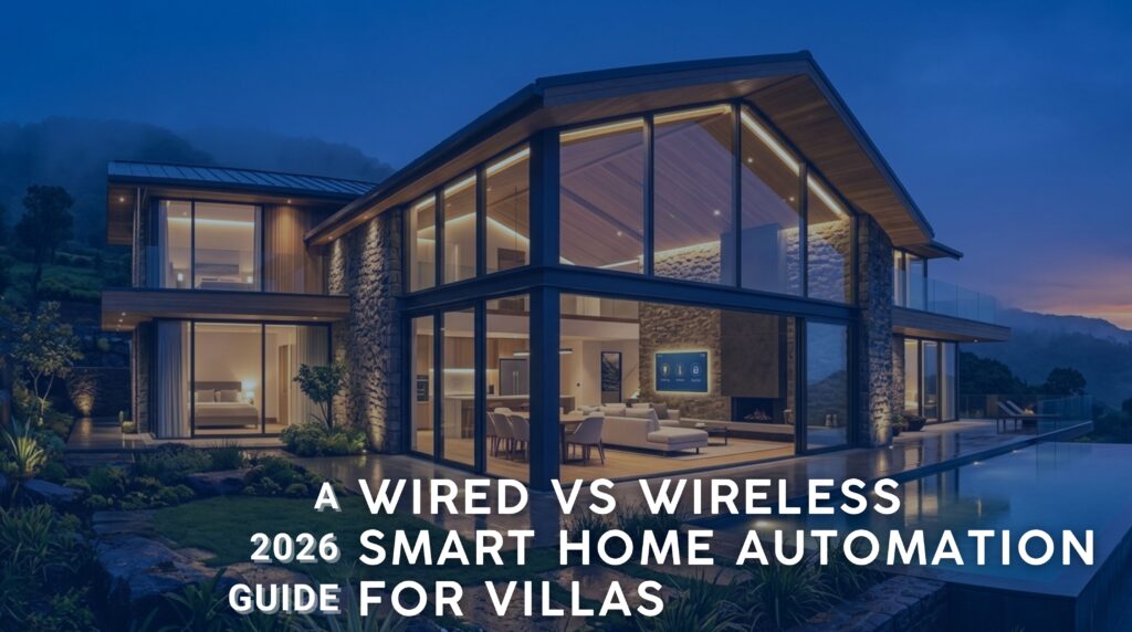 Luxury Lonavla villa featuring smart home automation