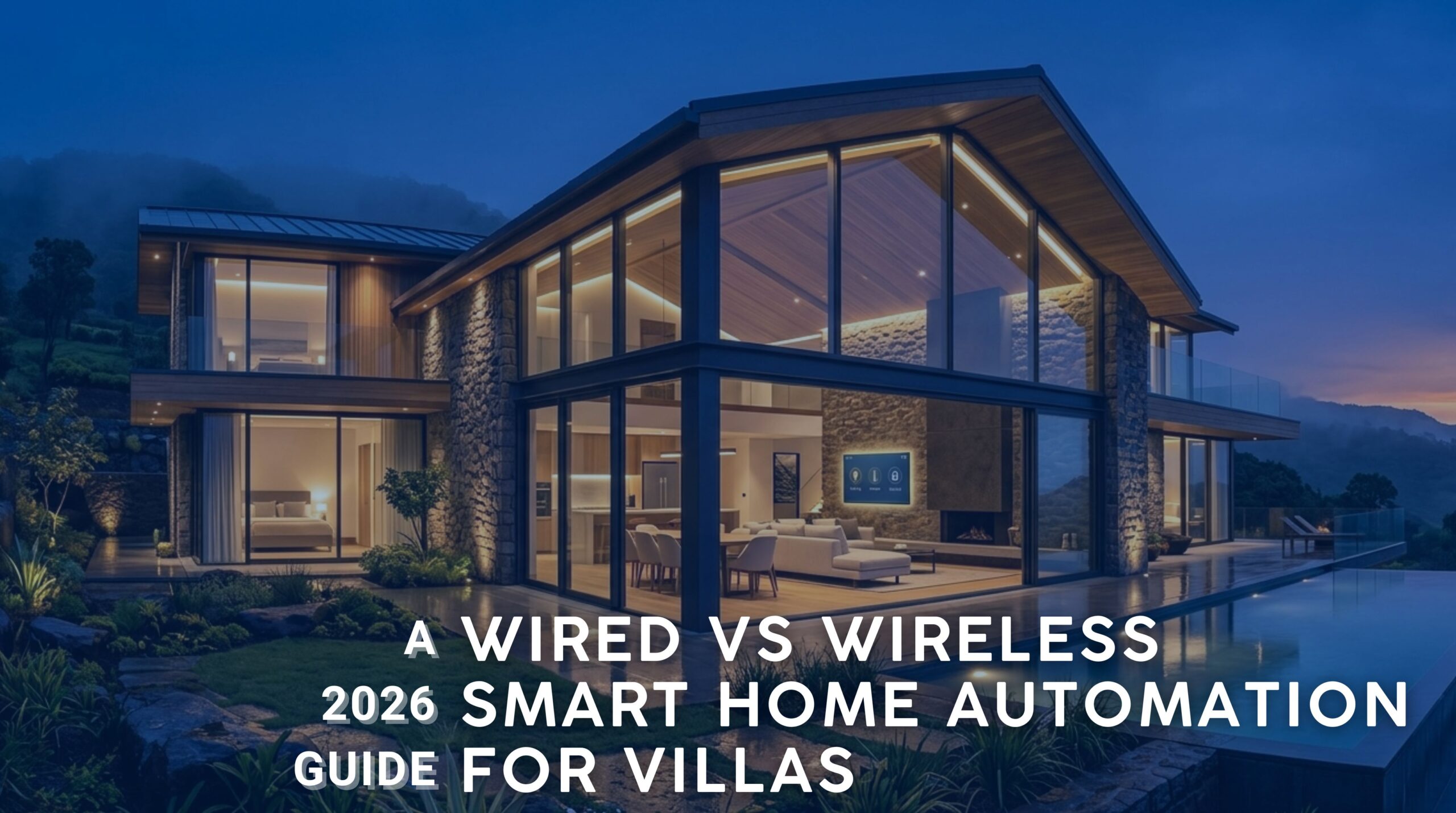 Luxury Lonavla villa featuring smart home automation