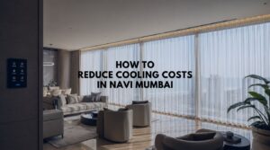 Reducing cooling costs in Navi Mumbai high-rise with automated cooling and shading.