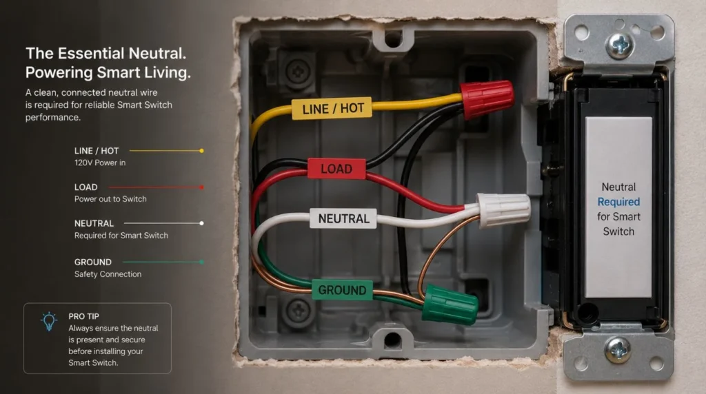 Checking internal electrical gang box wiring before buying a new Smart Switch