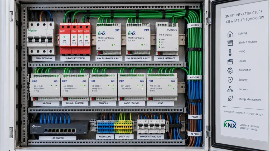Is Home Automation Good for Resale Value - Comparison between wired open-protocol KNX systems and wireless setups.